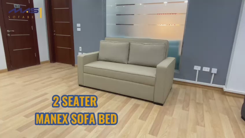 SLIM I 2-Seater MANEX Pull-Out Sofa Bed