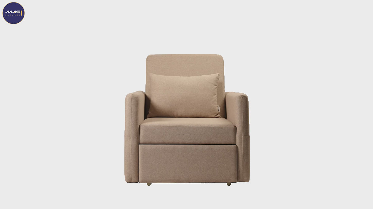 كوزي - كرسي سرير بمقعد واحد