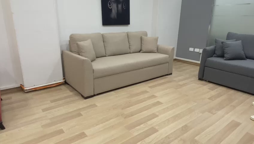 كاليفورنيا - كنبة سرير ثلاث مقاعد