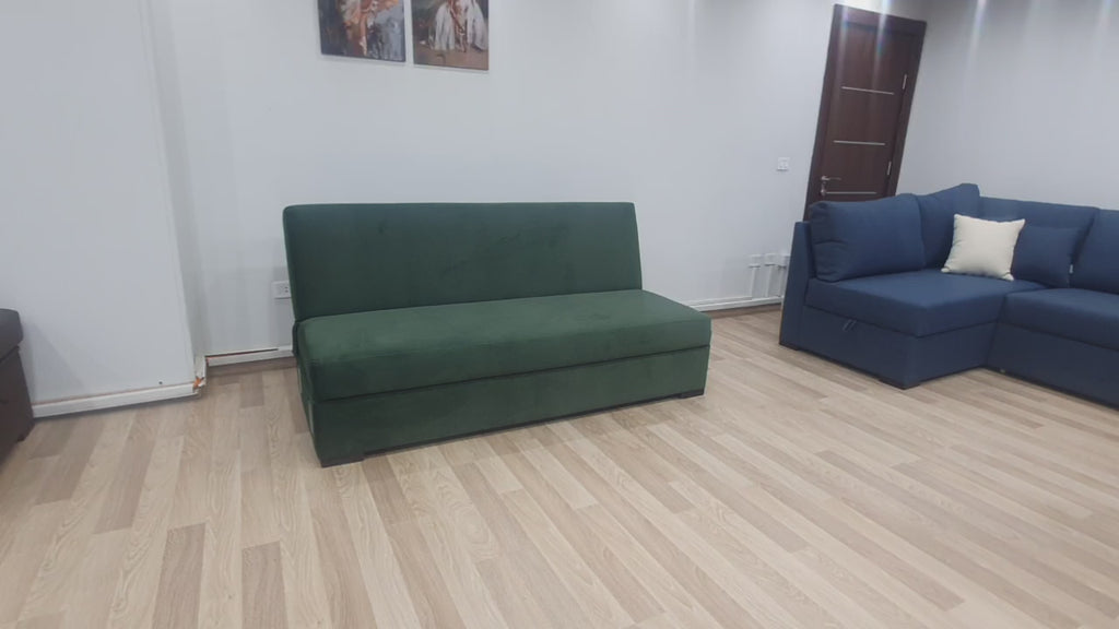 England | 3-Seater Clic-Clac Bench Bed | 3-Position Turkish Mechanism