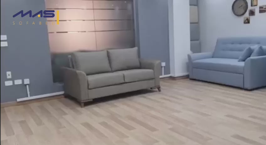 LINZ 2-Fold Sofa Bed | 2-Seater with Belgium Mechanism