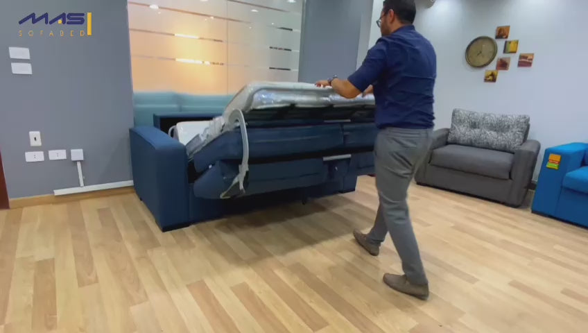 ديورا - كنبة سرير ثلاث مقاعد