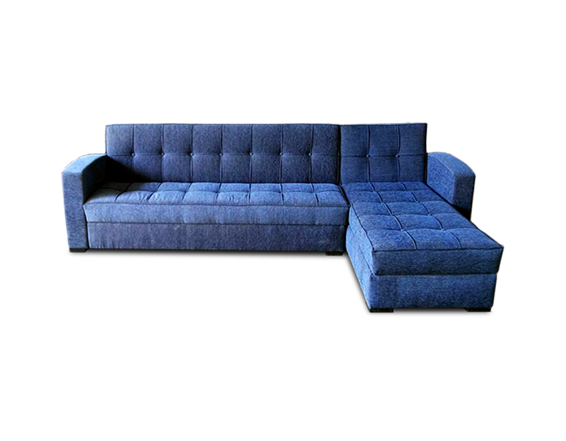 ZOE | 5-Seater L-Shape Click-Clack Sofa Bed (Turkish Mechanism)