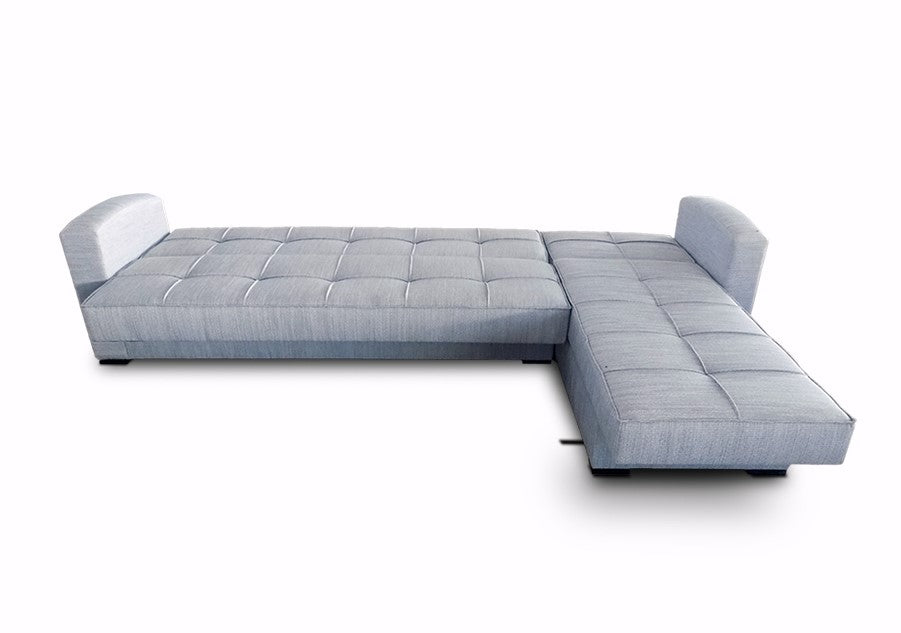 ZOE | 5-Seater L-Shape Click-Clack Sofa Bed (Turkish Mechanism)